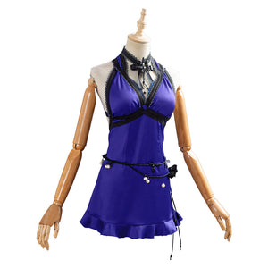 Tifa Cosplay Kostüm Tifa Lockhart Kleid FF7 Final Fantasy VII Remake Kleid