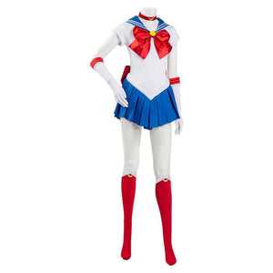 Sailor Moon Tsukino Usagi Uniform Cosplay Kostüm Halloween Karneval Kostüm - cosplaycartde