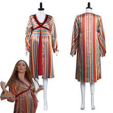 Laden Sie das Bild in den Galerie-Viewer, Wandavision Wanda Scarlet Witch Schwangerschafts Kleid Mama Kleid Cosplay Kostüm