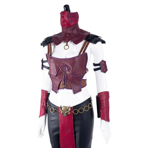 Mortal Kombat 10 Mileena Cosplay Kostüme Halloween Karneval Outfits