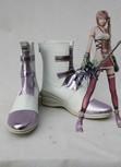 Laden Sie das Bild in den Galerie-Viewer, FF13-2 Final Fantasy XIII-2 Serah Cosplay Schuhe Stiefel
