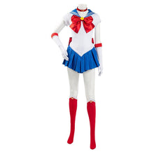 Laden Sie das Bild in den Galerie-Viewer, Sailor Moon Tsukino Usagi Uniform Cosplay Kostüm Halloween Karneval Kostüm - cosplaycartde