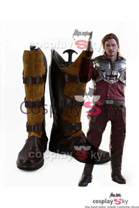 Guardians of the Galaxy Peter Jason Quill Starlord Stiefel Cosplay Schuhe