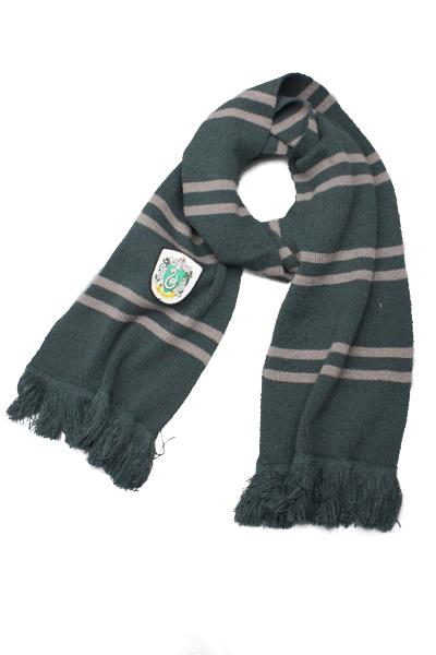 Harry Potter Slytherin Wool Blend Scarf Schal Requisite