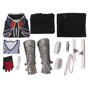 Jin Kazama Tekken Kostüm Set Jin Cosplay Outfits