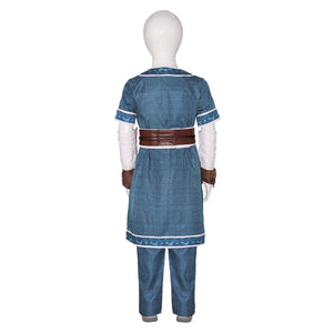 Kinder Avatar：The Last Airbender Katara Avatar 2024 TV Cosplay Kostüm SET