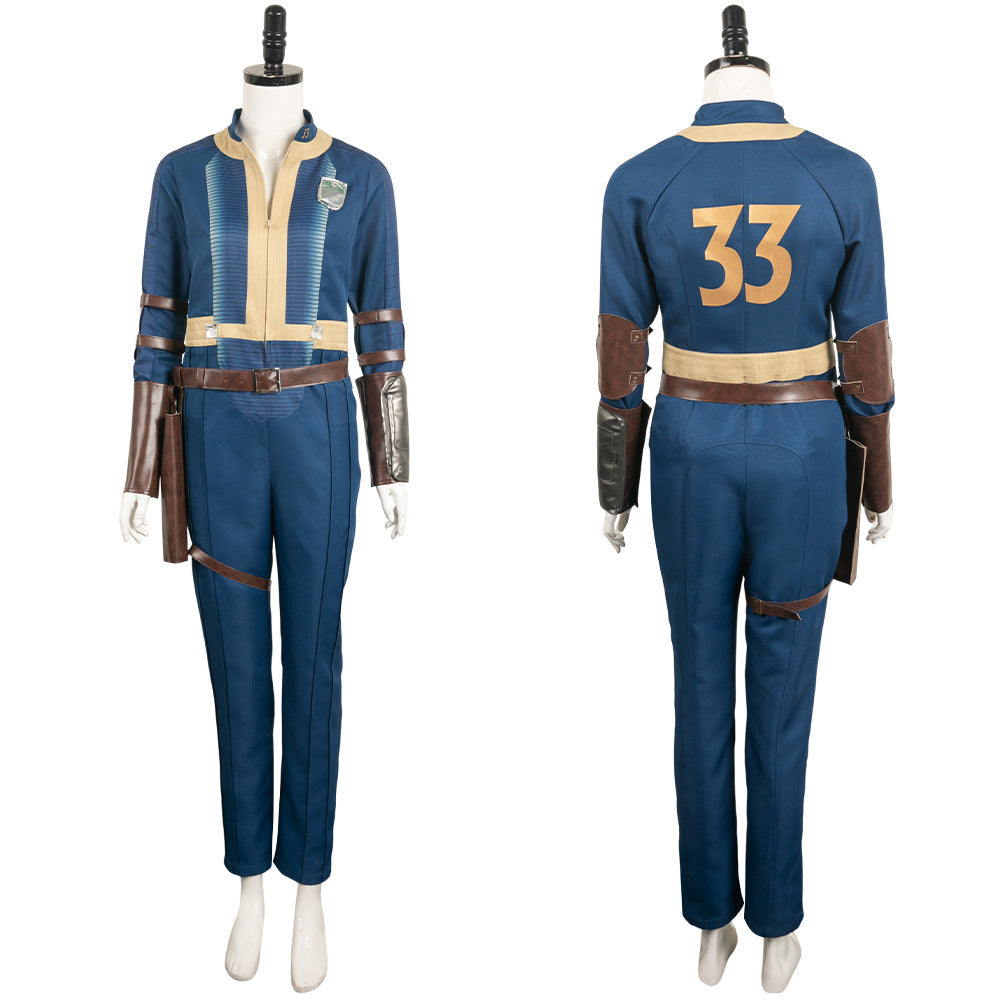 Lucy Fallout Jumpsuit Cosplay Kostüm Halloween Karneval Outfits