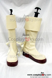 Macross Frontier Sheryl Nome Cosplay Stiefel Weiß