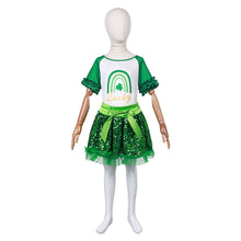 Laden Sie das Bild in den Galerie-Viewer, Mädchen St. Patrick’s Day Tüllkleid Saint Patrick&#39;s Day Kinder Kleid