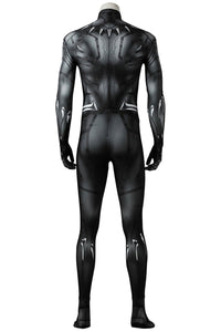 Marvel 2018 Black Panther T'Challa Junpsuit Full Set Cosplay Kostüm