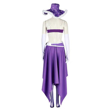 Laden Sie das Bild in den Galerie-Viewer, Nico Robin One Piece lila Kostüm Set Cosplay Outfits