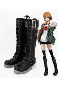Persona 5 Futaba Sakura Stiefel Cosplay Schuhe