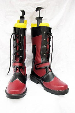Tales of the Abyss Luke fone Fabre Cosplay Stiefel Rot