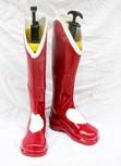 The King Of Fighters Athena Asamiya Cosplay Stiefel Rot