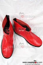 Laden Sie das Bild in den Galerie-Viewer, Touhou Project Fujiwara no Mokou Cosplay Stiefel Rot