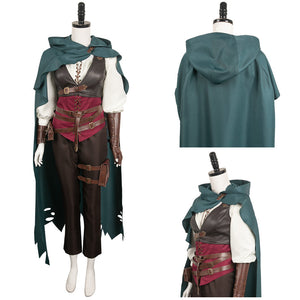 Ulrika Dragon's Dogma Cosplay Kostüm Set Cosplay Outfits 