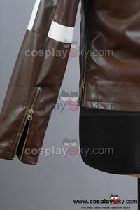 War of the Worlds Tom Cruise Brown Pleather Jacke